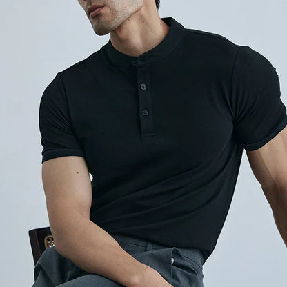 Lightweight Casual Short Sleeve Collar Shirt