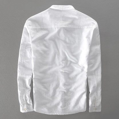 Breathable Cotton Casual Button Down Shirt