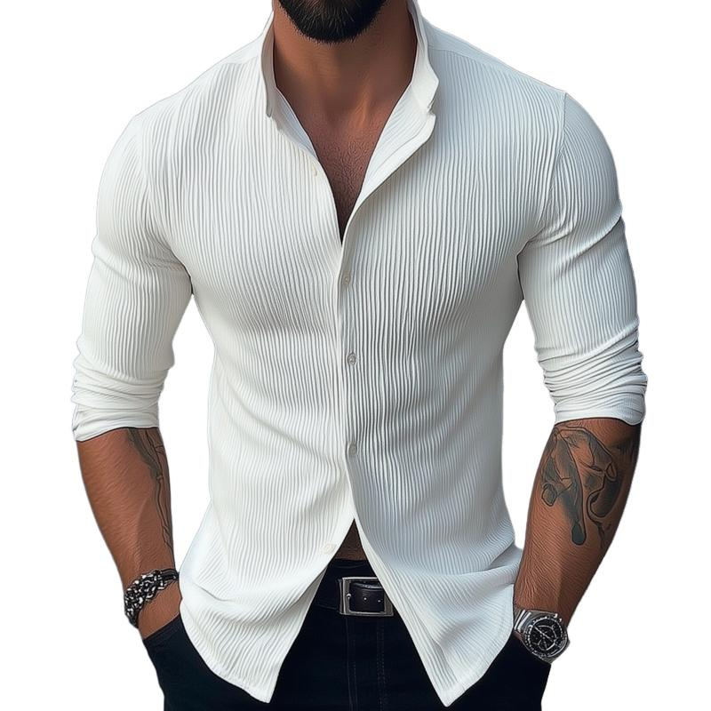Classic Fit Button Down Dress Shirt