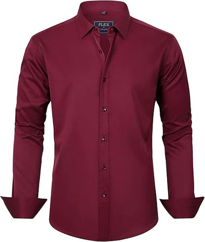 Comfortable Fit Cotton Blend Shirt