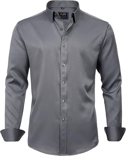 Comfortable Fit Cotton Blend Shirt