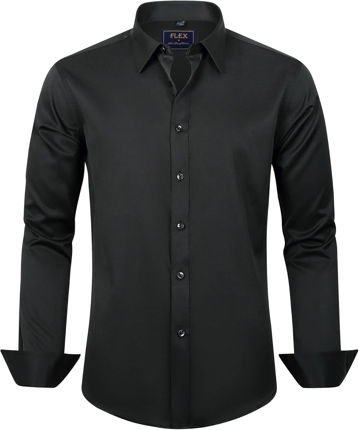 Comfortable Fit Cotton Blend Shirt - OutfitLondon