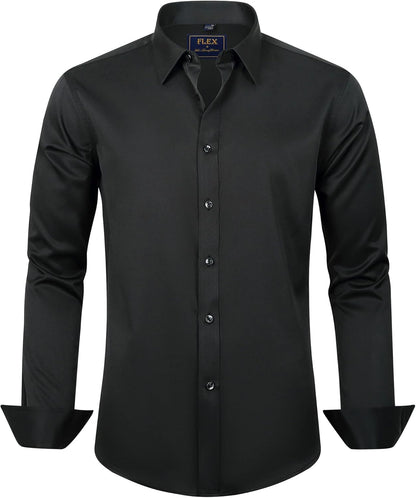 Comfortable Fit Cotton Blend Shirt - OutfitLondon