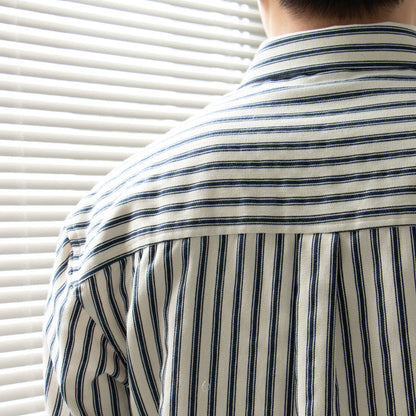 Classic Horizontal Stripe Long Sleeve Shirt