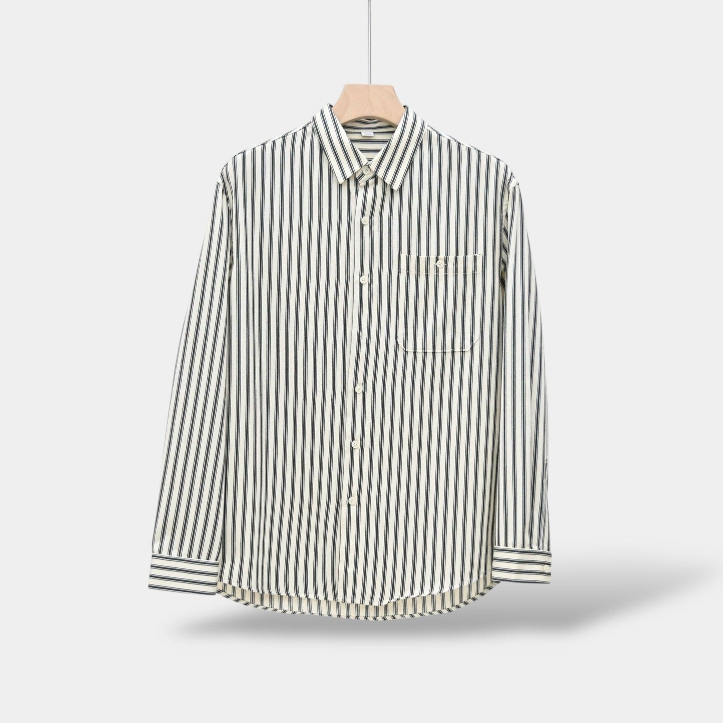 Classic Horizontal Stripe Long Sleeve Shirt