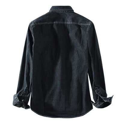 Casual Relaxed Fit Button Front Shirt