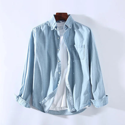 Casual Relaxed Fit Button Front Shirt