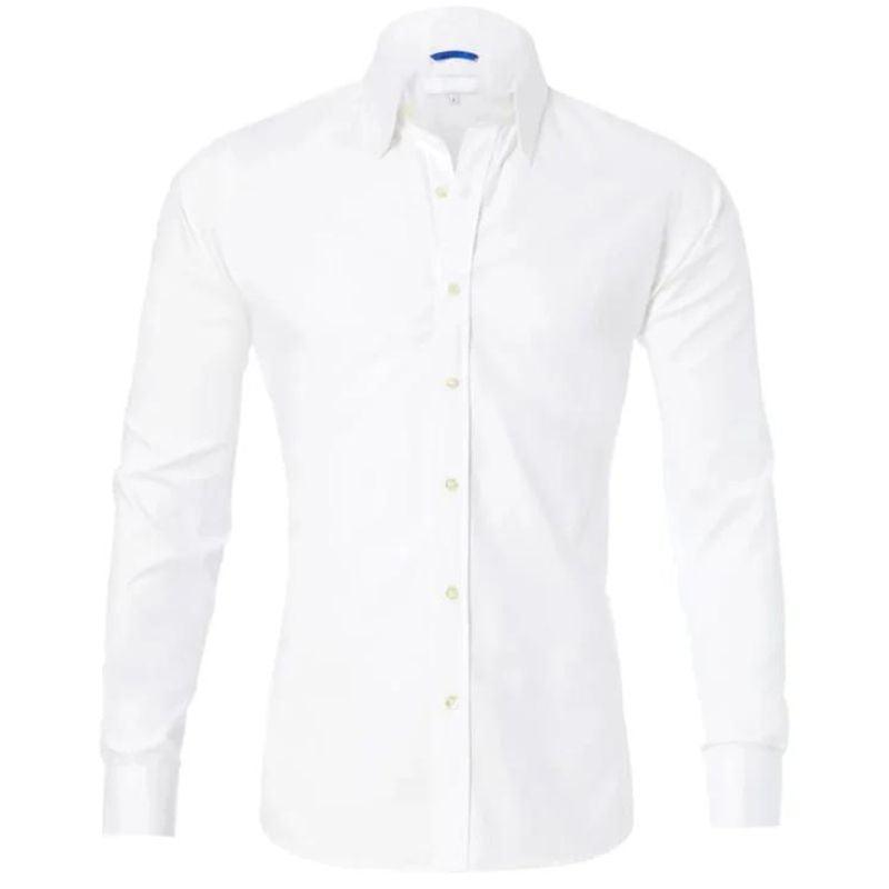 Easy Care Blend Zip Shirt with Smooth Fit