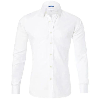Easy Care Blend Zip Shirt with Smooth Fit