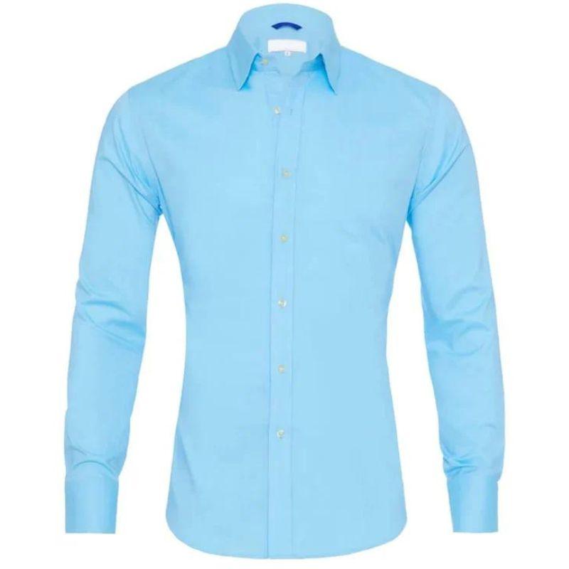 Easy Care Blend Zip Shirt with Smooth Fit