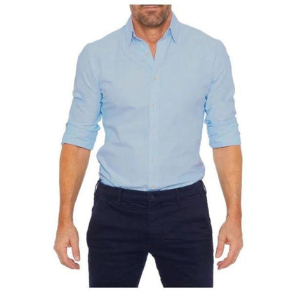 Easy Care Blend Zip Shirt with Smooth Fit