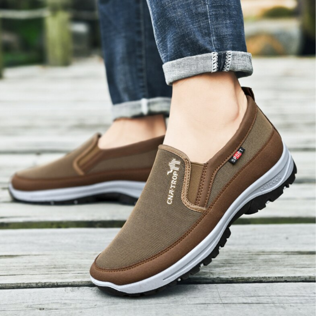 Grip Sole Classic Loafers - Comfortable Daily Shoes