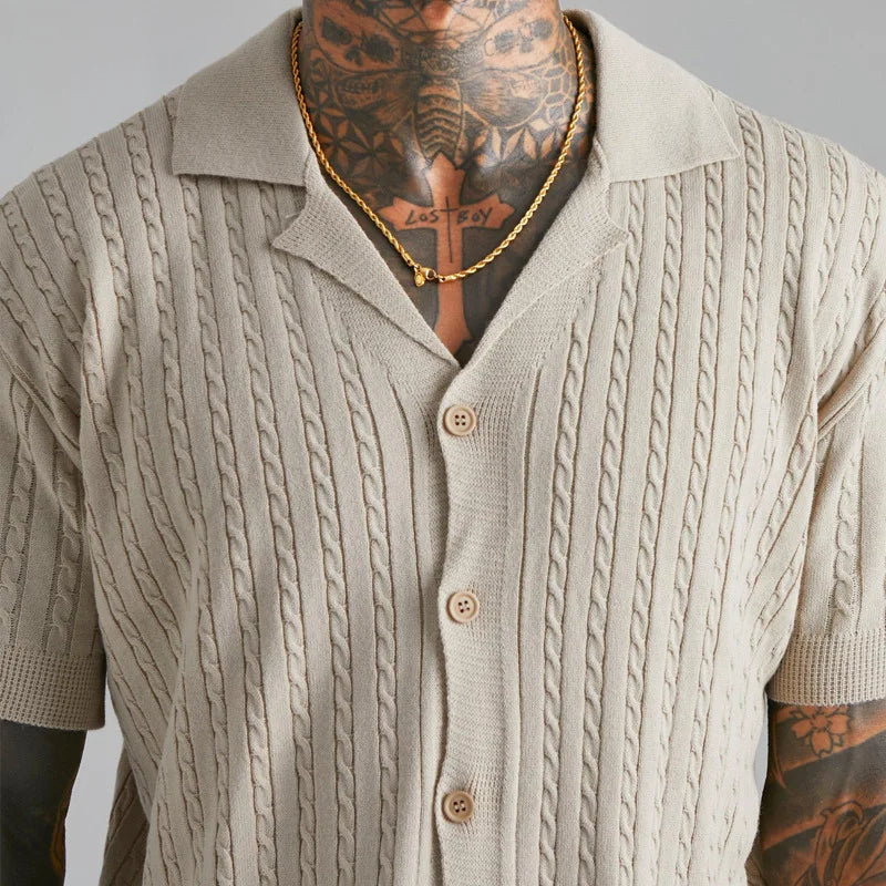 Comfortable Short Sleeve Cotton Shirt