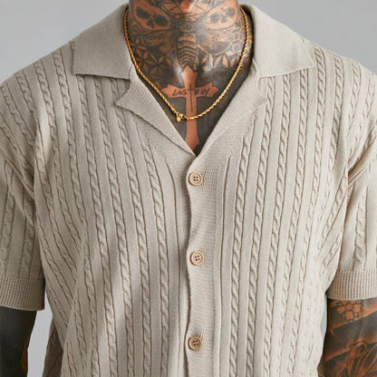 Comfortable Short Sleeve Cotton Shirt