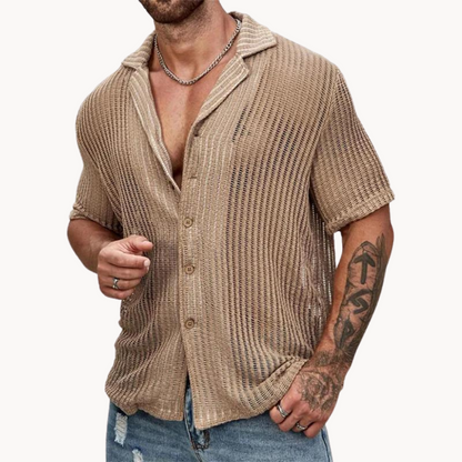 Breathable Short Sleeve Mesh Top