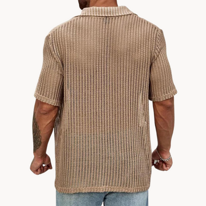 Breathable Short Sleeve Mesh Top