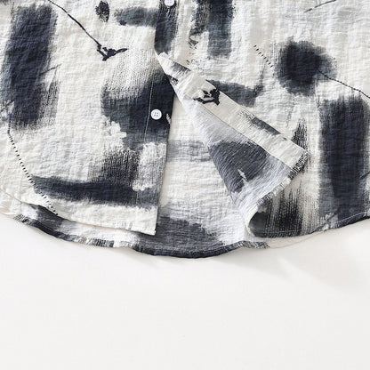 Casual Relaxed Fit Graphic Tee Shirt