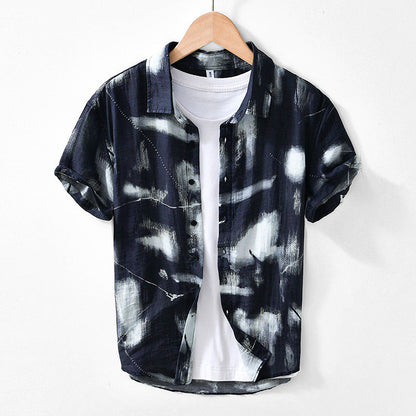 Casual Relaxed Fit Graphic Tee Shirt