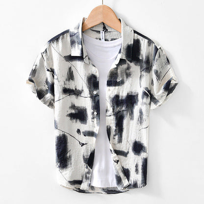 Casual Relaxed Fit Graphic Tee Shirt - OutfitLondon