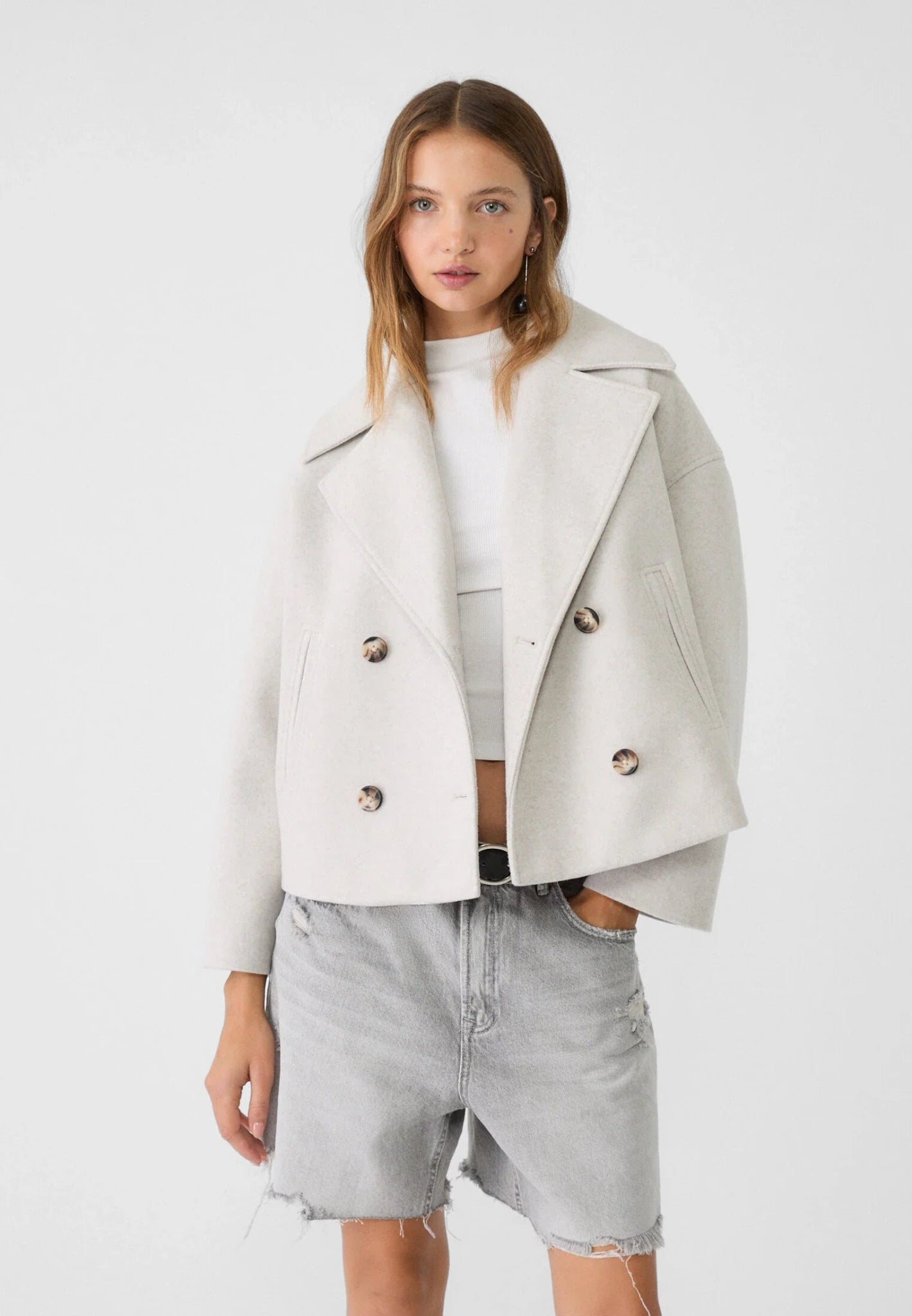 Classic Fit Two Button Jacket
