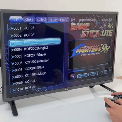 Classic Gaming System 64GB Bundle With 2 Pads