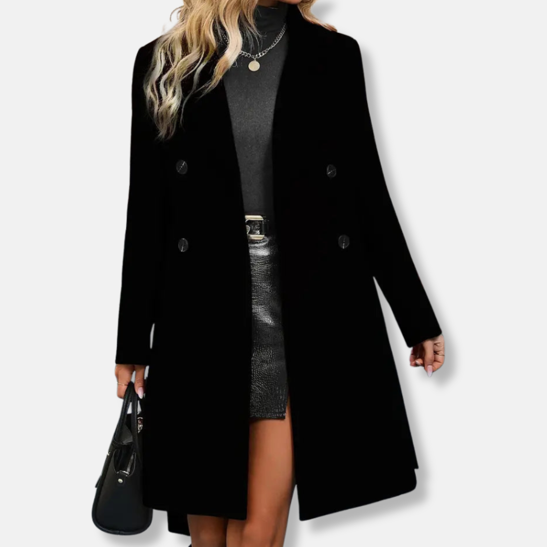 Ladies Classic Fitted Trench Coat