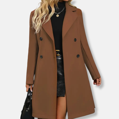 Ladies Classic Fitted Trench Coat