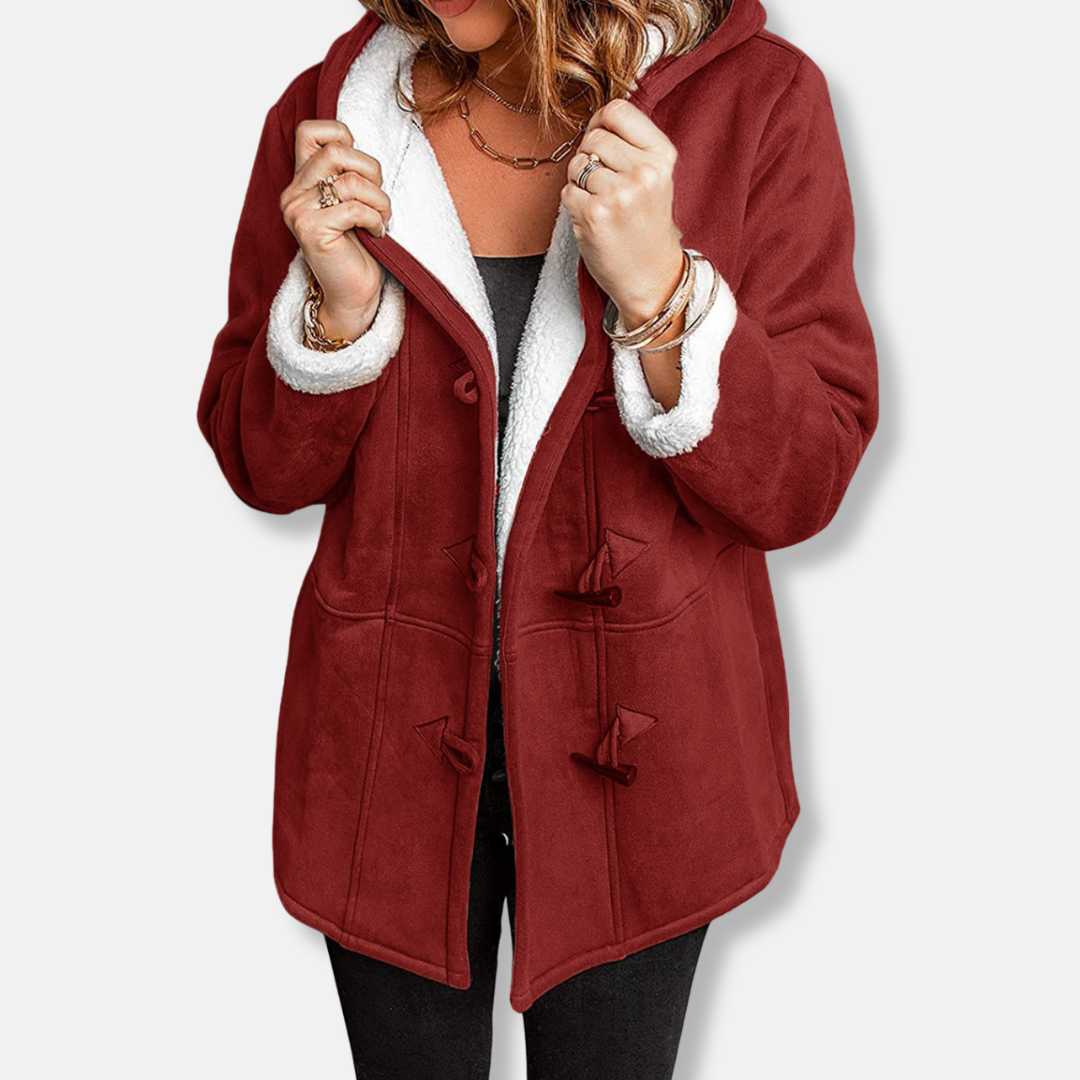 Soft Fleece Lined Hooded Winter Jacket