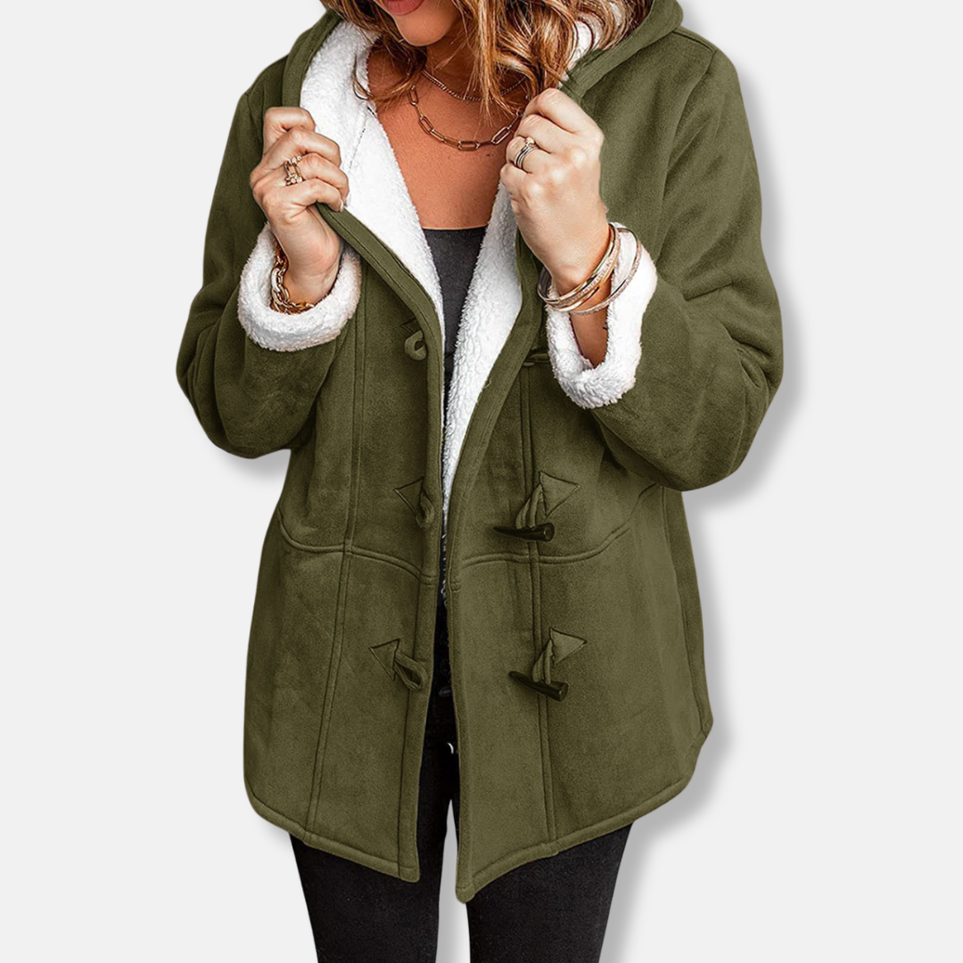 Soft Fleece Lined Hooded Winter Jacket