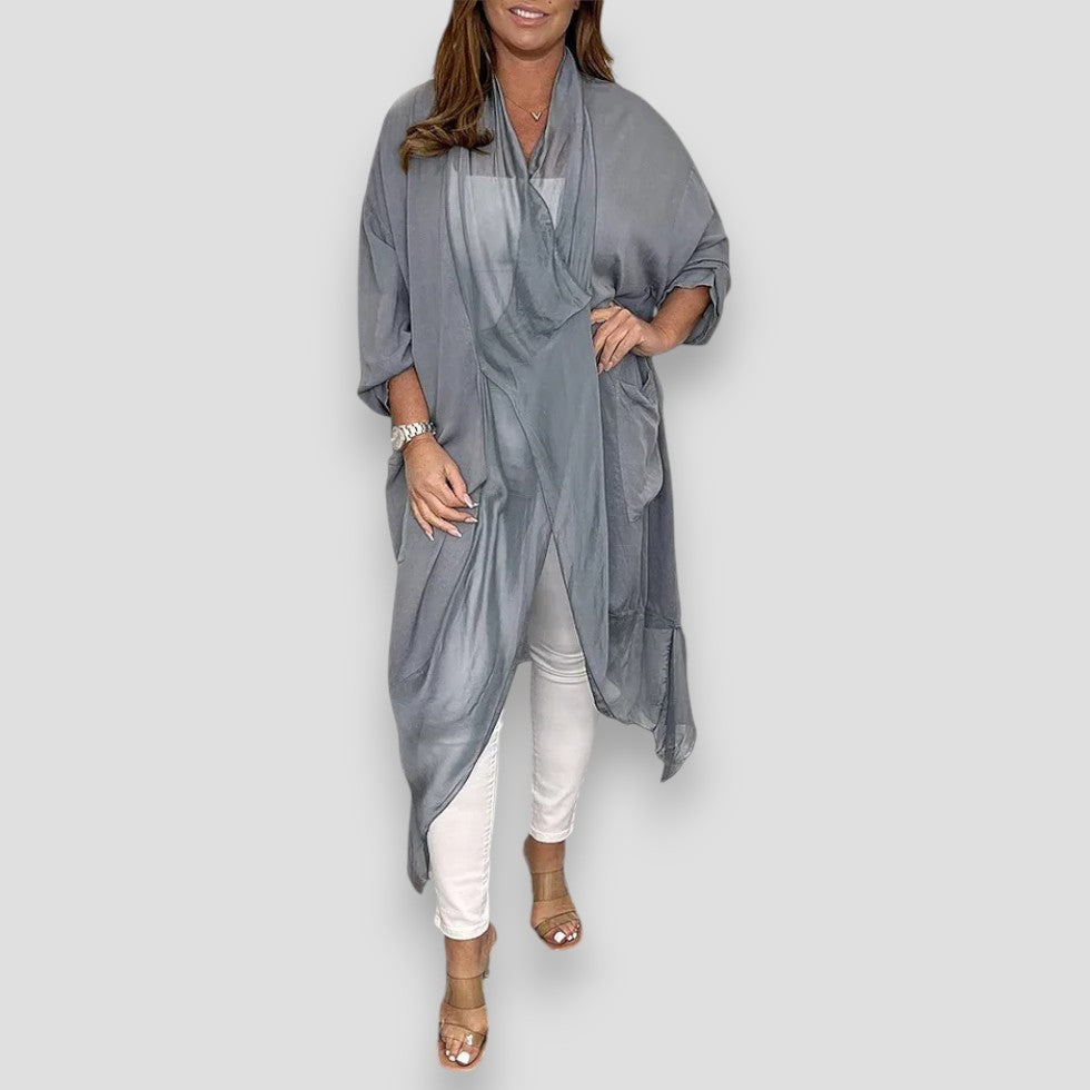 Lightweight Feminine Off Shoulder Top - OutfitLondon