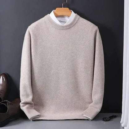 Soft Cashmere Oversized Crew Sweater