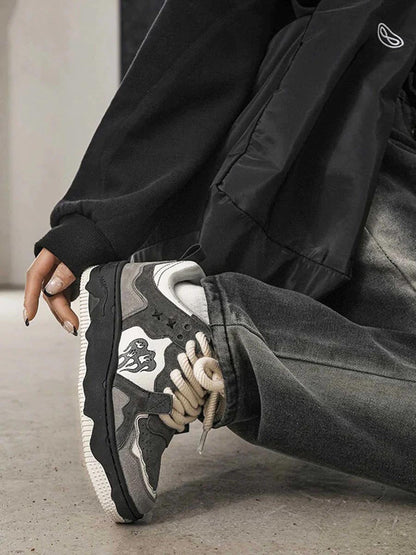 Tough Skate Shoes with Strong Grip Soles