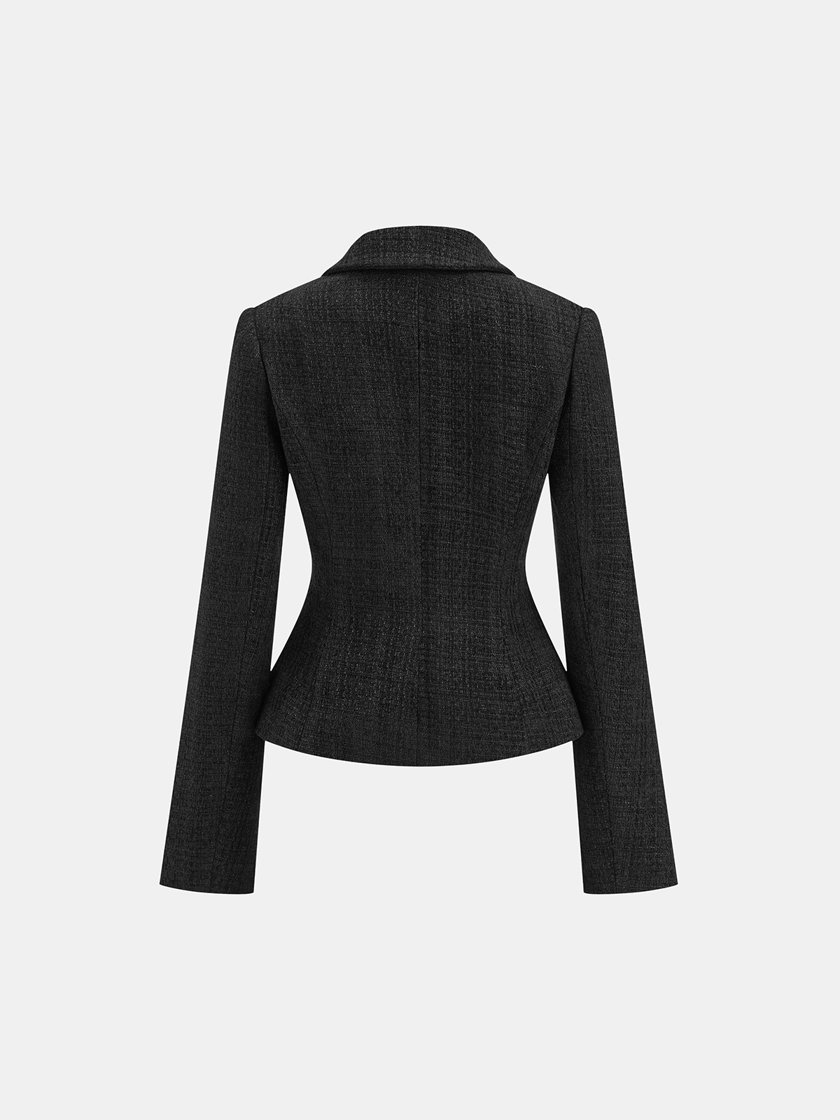 Luxurious Velvet One Button Women's Blazer