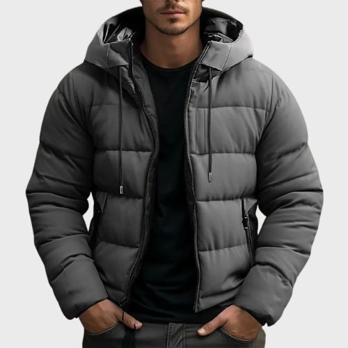 Men's Hooded Puffer Jacket