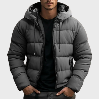 Men's Hooded Puffer Jacket