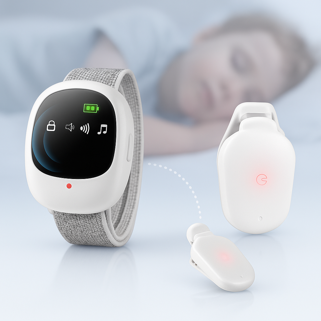 Bedwetting Alert System with Vibration Sensor - OutfitLondon