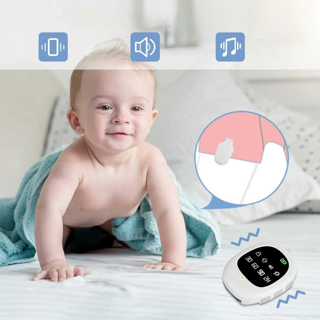 Bedwetting Alert System with Vibration Sensor