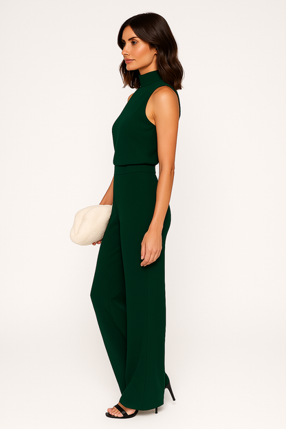 Chic Simple Strapless Jumpsuit