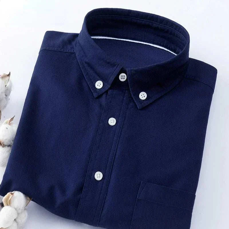 Classic Fit Dress Long Sleeve Shirt – Versatile Office Wear
