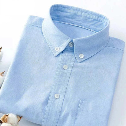 Classic Fit Dress Long Sleeve Shirt – Versatile Office Wear