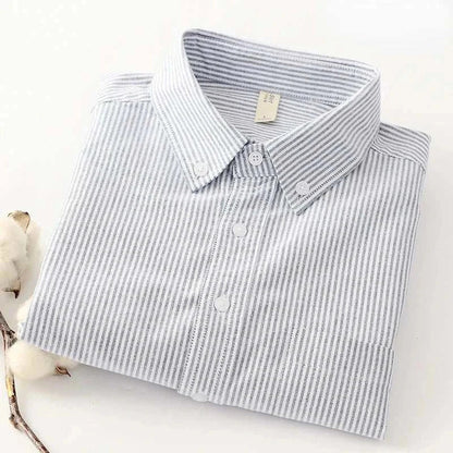 Classic Fit Dress Long Sleeve Shirt – Versatile Office Wear