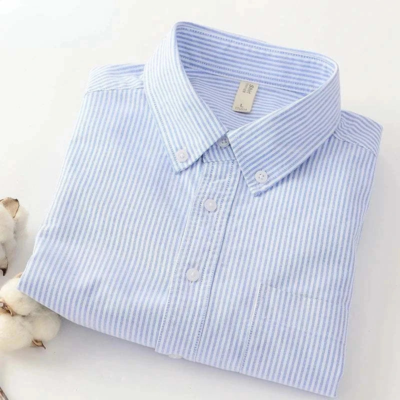 Classic Fit Dress Long Sleeve Shirt – Versatile Office Wear