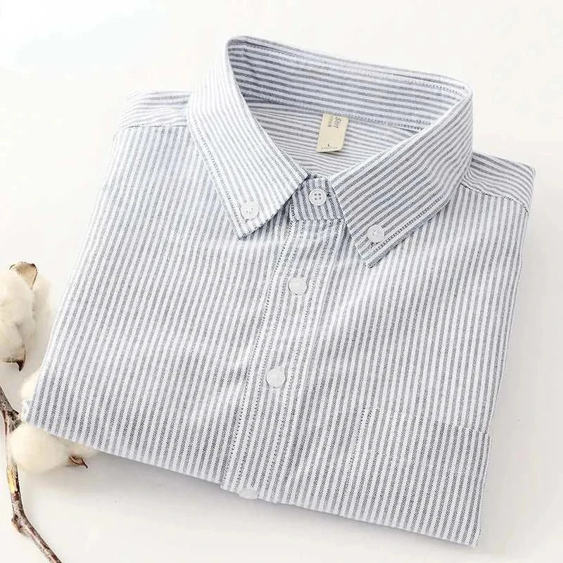 Classic Fit Dress Long Sleeve Shirt – Versatile Office Wear
