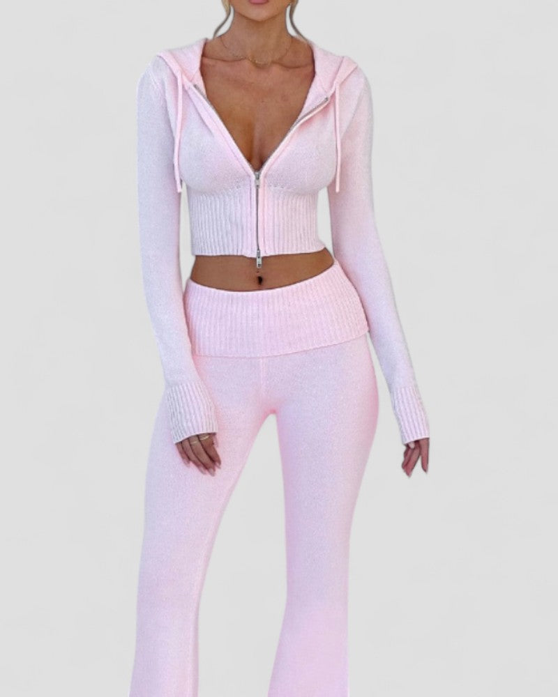 Soft Knit Womens Sweater Set - OutfitLondon