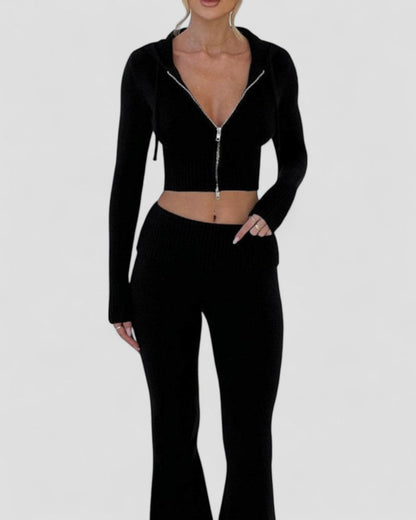 Soft Knit Womens Sweater Set