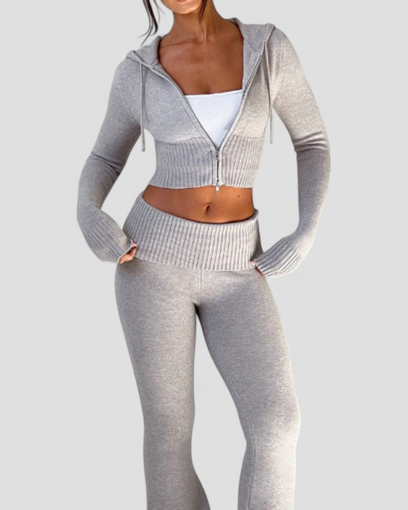 Soft Knit Womens Sweater Set