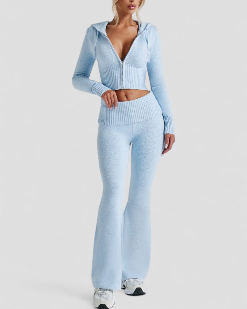 Soft Knit Womens Sweater Set