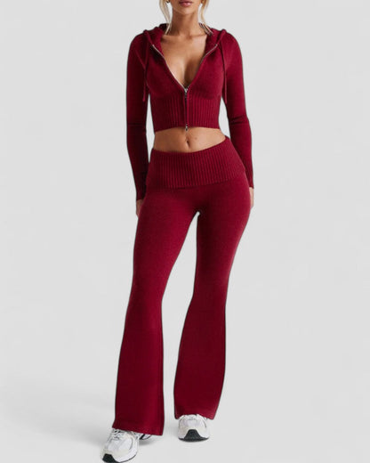 Soft Knit Womens Sweater Set