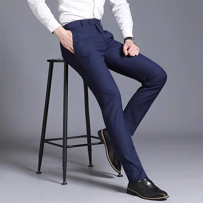 Tailored Fit Business Pants for Men