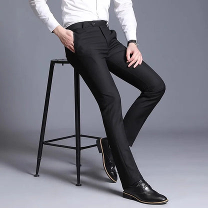 Tailored Fit Business Pants for Men